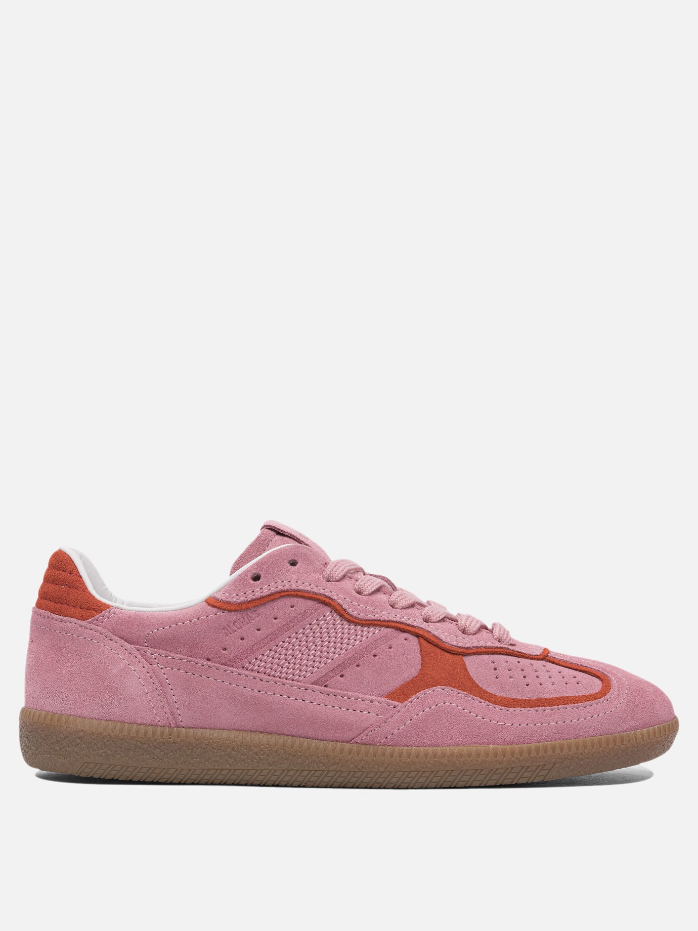 Low top sneakers 100% cow suede - 100% rubber  Pink - Alohas Women | PDP | VIETTI Online Store | thumbnail
