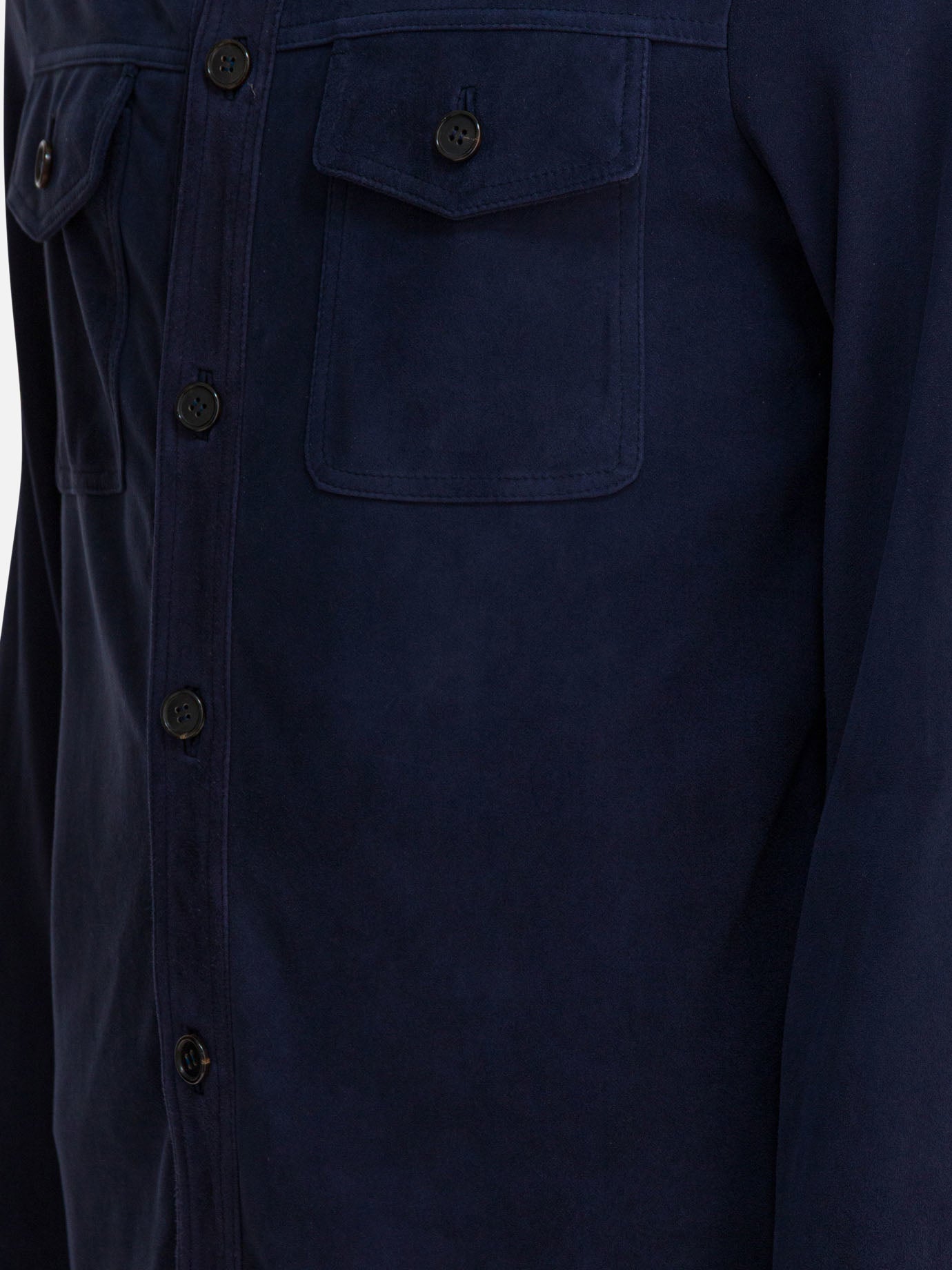 Giacche overshirt Solid colour  Blu - Altum Uomo | PDP | VIETTI Online Store | Zoom-Modal_4

