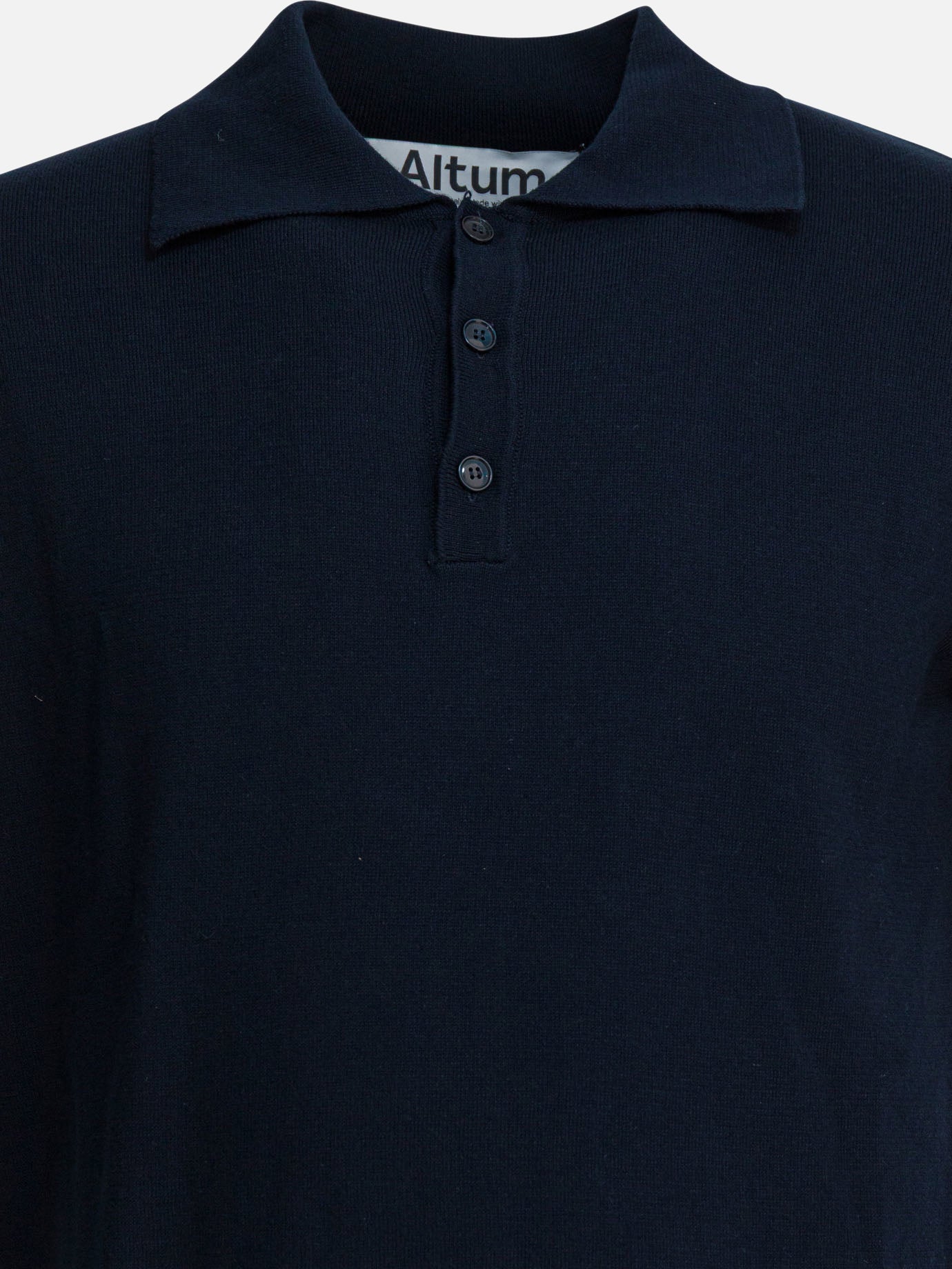 Polo shirts with buttons Solid colour  Blue - Altum Men | PDP | VIETTI Online Store | thumbnail_3