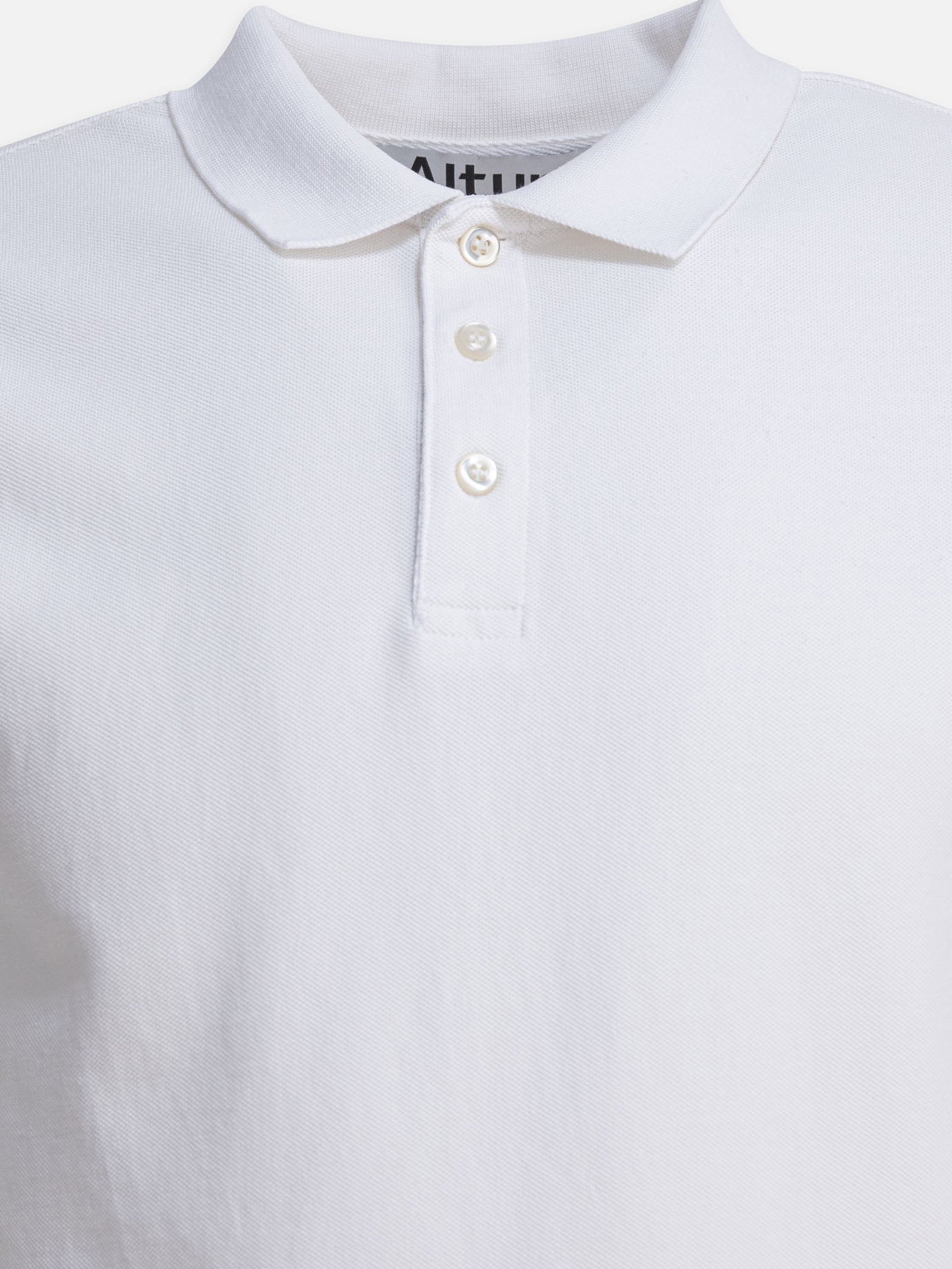Polo shirts with buttons Solid colour  White - Altum Men | PDP | VIETTI Online Store | thumbnail_3