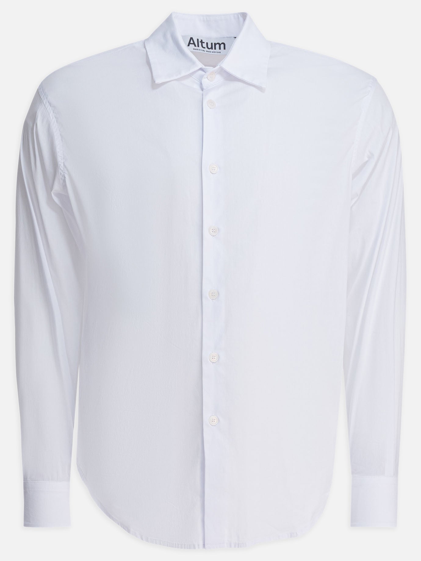 Camicie formali Solid colour  Bianco - Altum Uomo | PDP | VIETTI Online Store | Zoom-Modal
