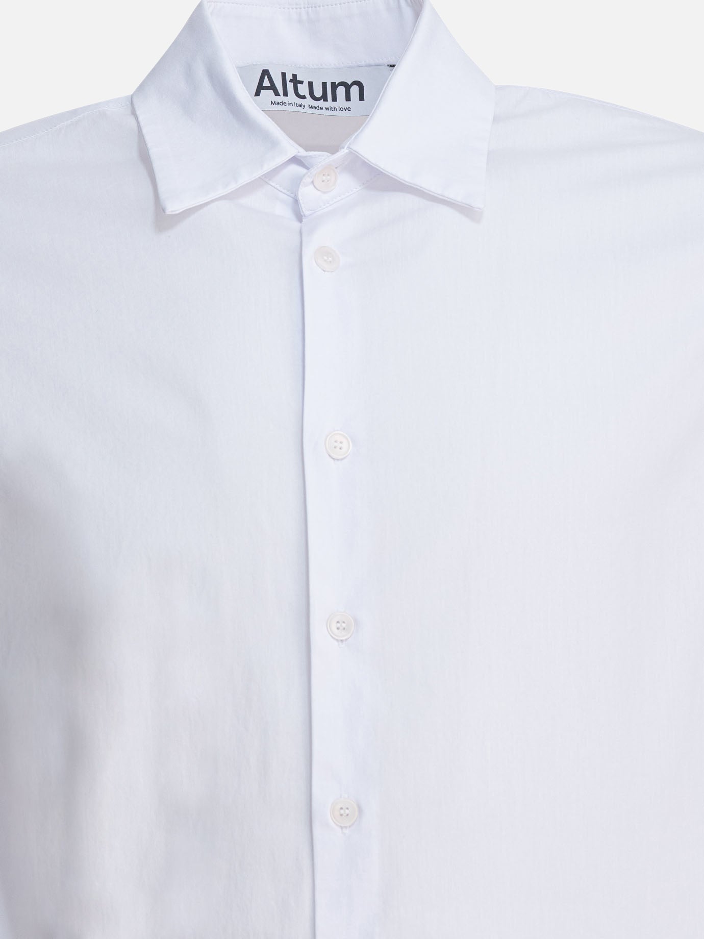 Camicie formali Solid colour  Bianco - Altum Uomo | PDP | VIETTI Online Store | Zoom-Modal_3
