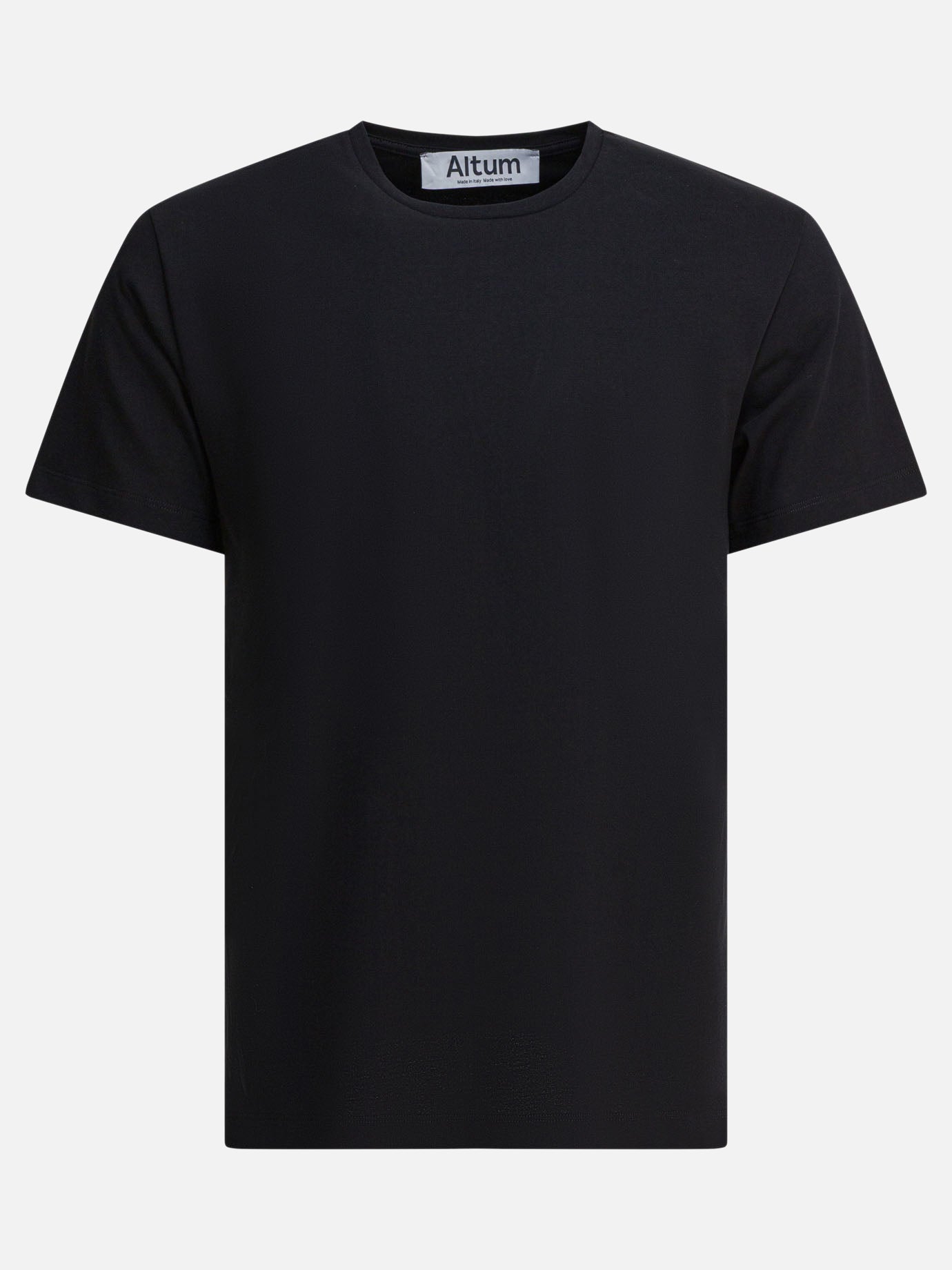 Crewneck t-shirts Solid colour  Black - Altum Men | PDP | VIETTI Online Store | Zoom-Modal
