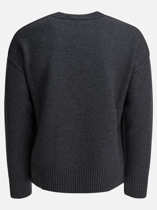 Crewneck sweaters Logo  Grey - Ami Paris Men | PLP | VIETTI Online Store | 2
