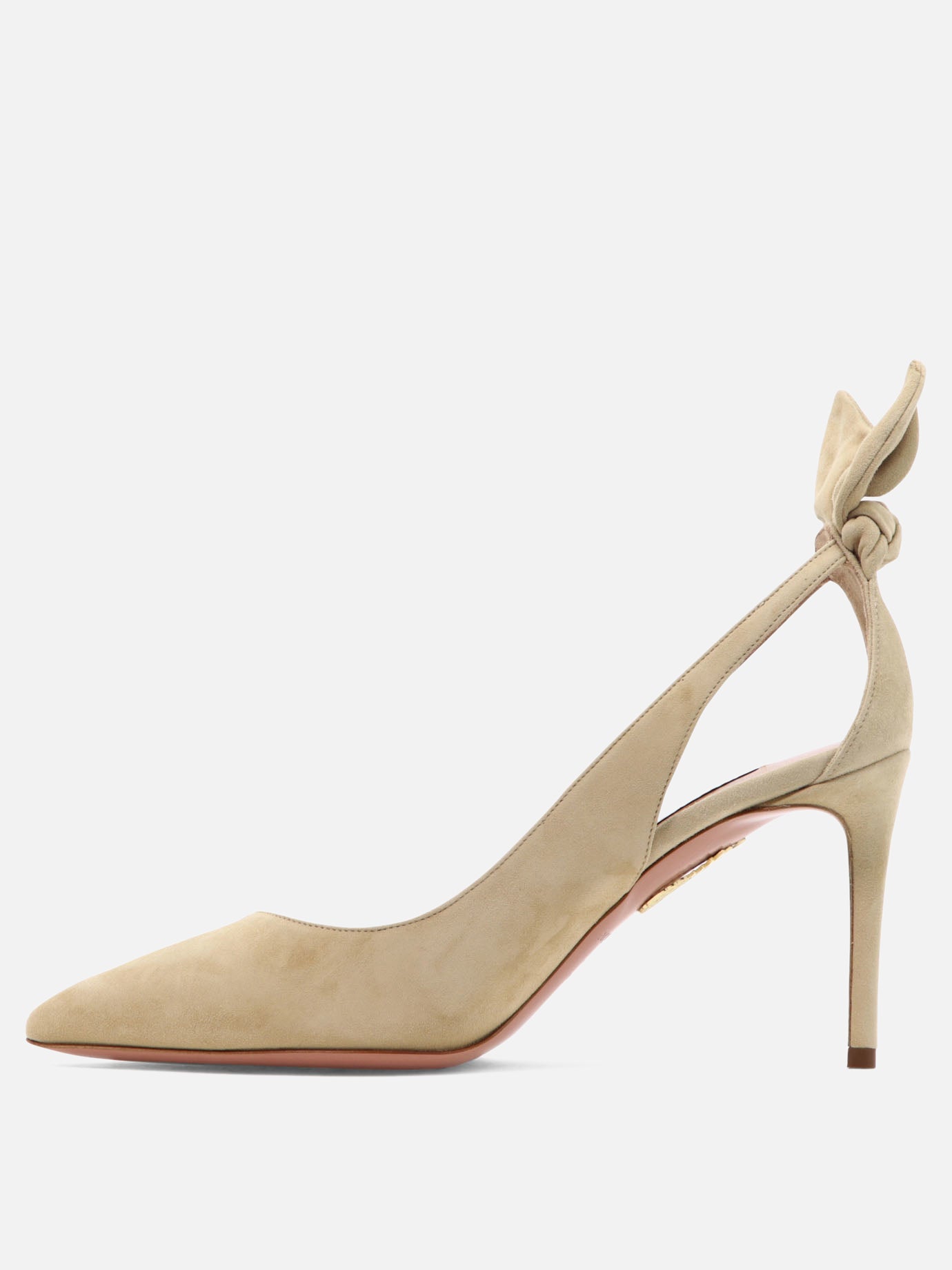 Pumps 100% suede - 100% leather  Beige - Aquazzura Women | PDP | VIETTI Online Store | thumbnail_3