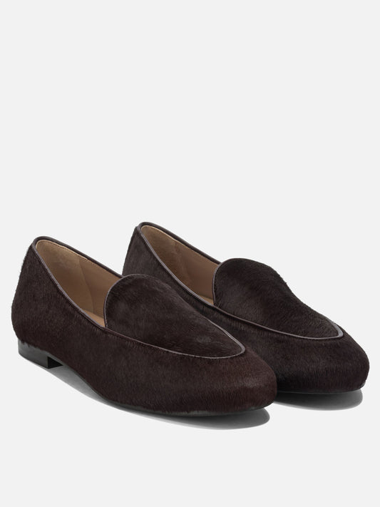 Loafers 80% hair calf leather 20% crossbred leather - 100% calf leather  Bordeaux - Aquazzura Women | PDP | VIETTI Online Store | 2
