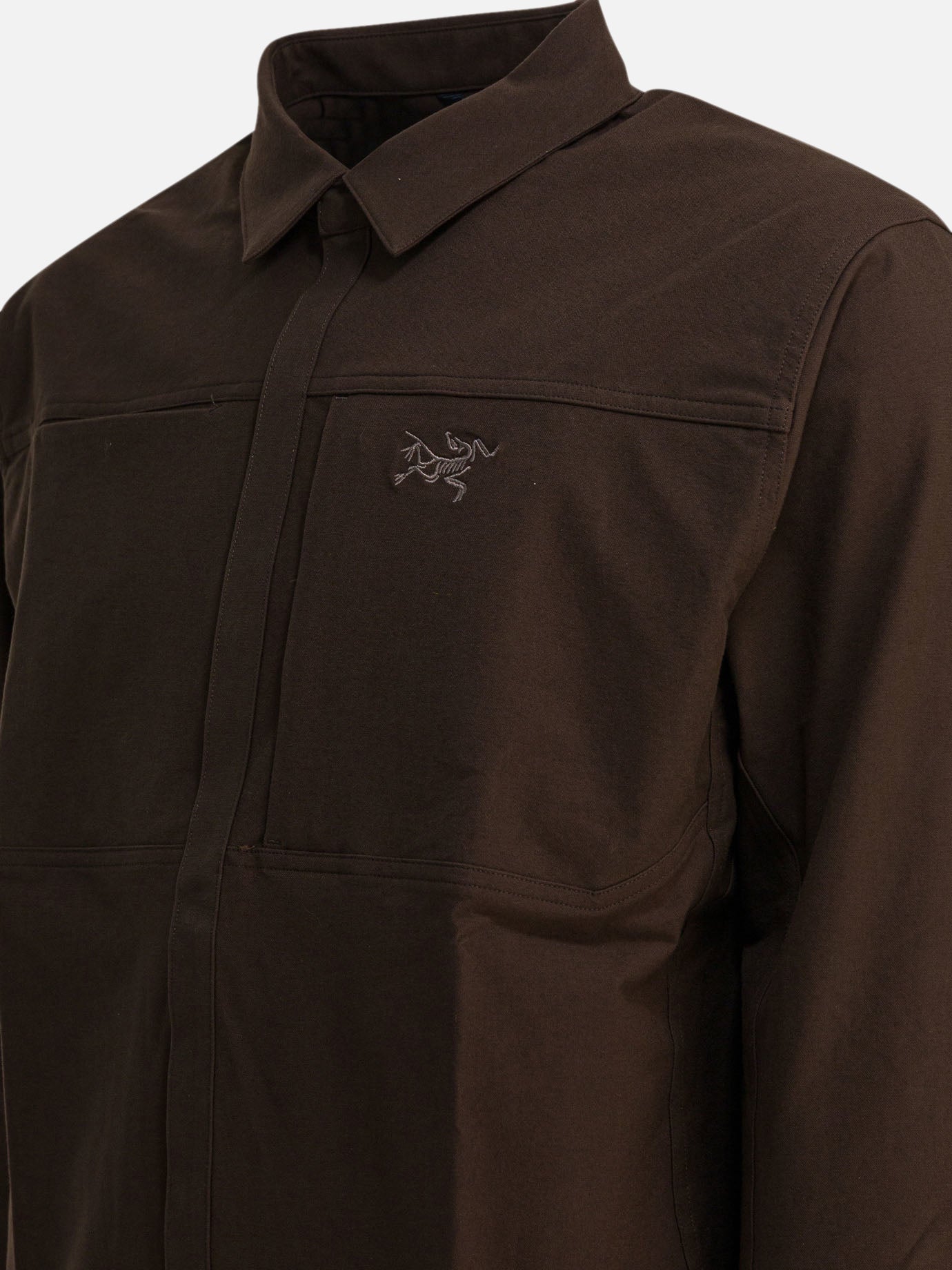 Overshirt jackets Logo  Brown - Arc'teryx Men | PDP | VIETTI Online Store | Zoom-Modal_4
