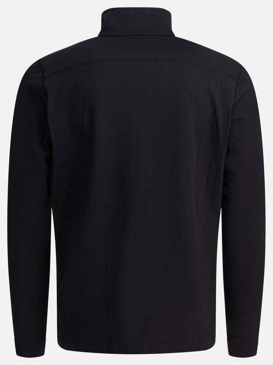Felpe con mezza zip Logo  Nero - Arc'teryx Uomo | PLP | VIETTI Online Store | 2
