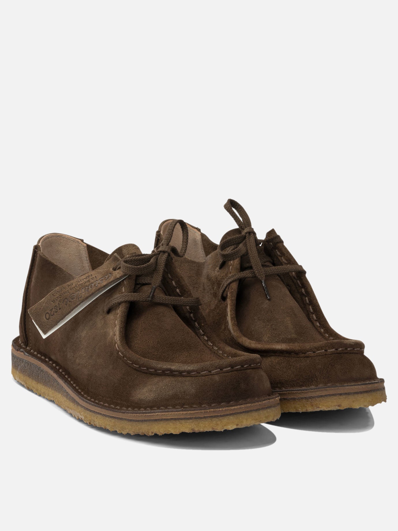 Mocassini stringati 100% suede - 100% rubber  Marrone - Astorflex Uomo | PDP | VIETTI Online Store | thumbnail_2