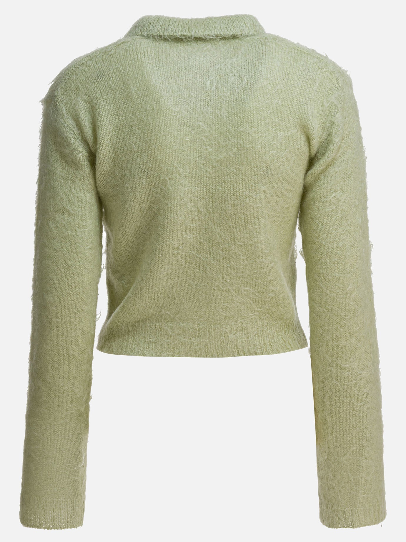 Polo sweater Solid colour  Green - Auralee Women | PDP | VIETTI Online Store | thumbnail_2