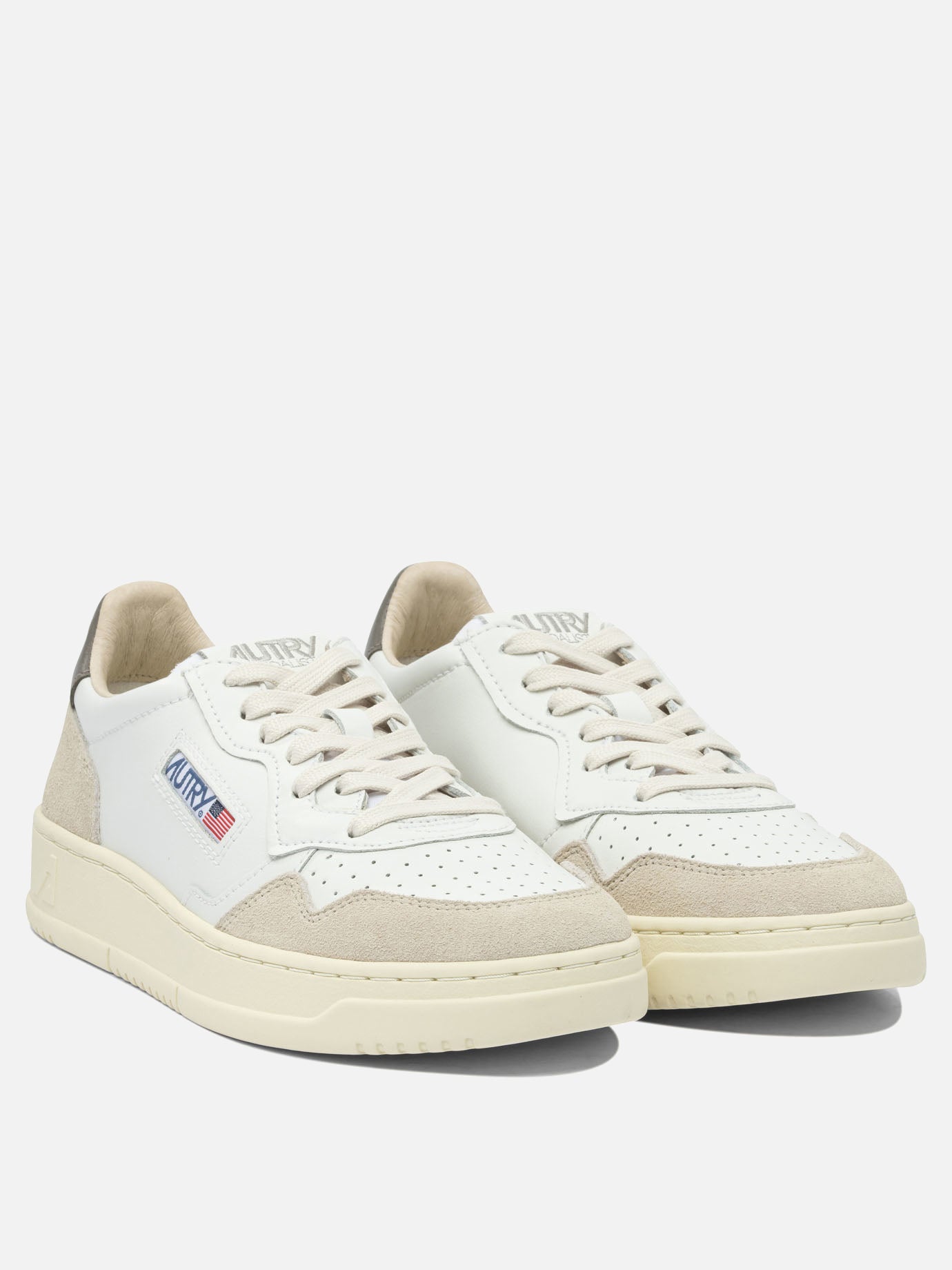 Sneaker basse 100% cow leather - 100% rubber  Bianco - Autry Uomo | PDP | VIETTI Online Store | Zoom-Modal_2
