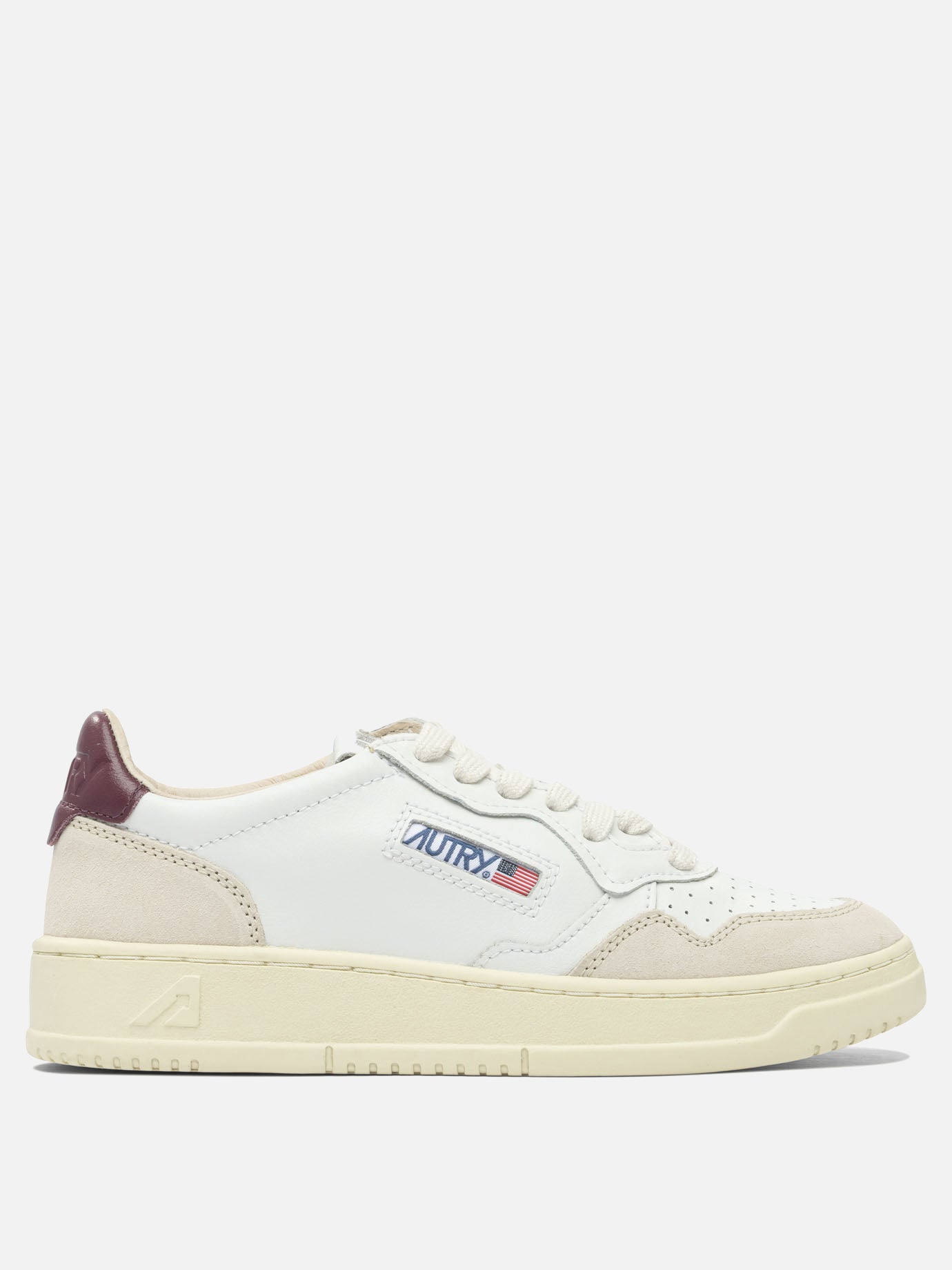Sneaker basse 100% cow leather - 100% rubber  Bianco - Autry Donna | PDP | VIETTI Online Store | Zoom-Modal
