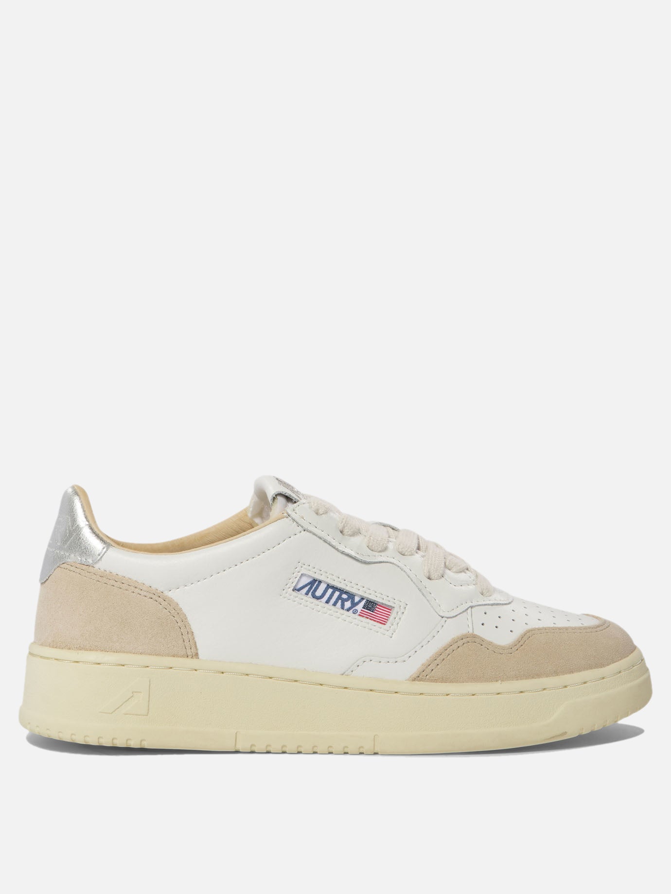 Sneaker basse 100% cow leather - 100% rubber  Bianco - Autry Donna | PDP | VIETTI Online Store | thumbnail