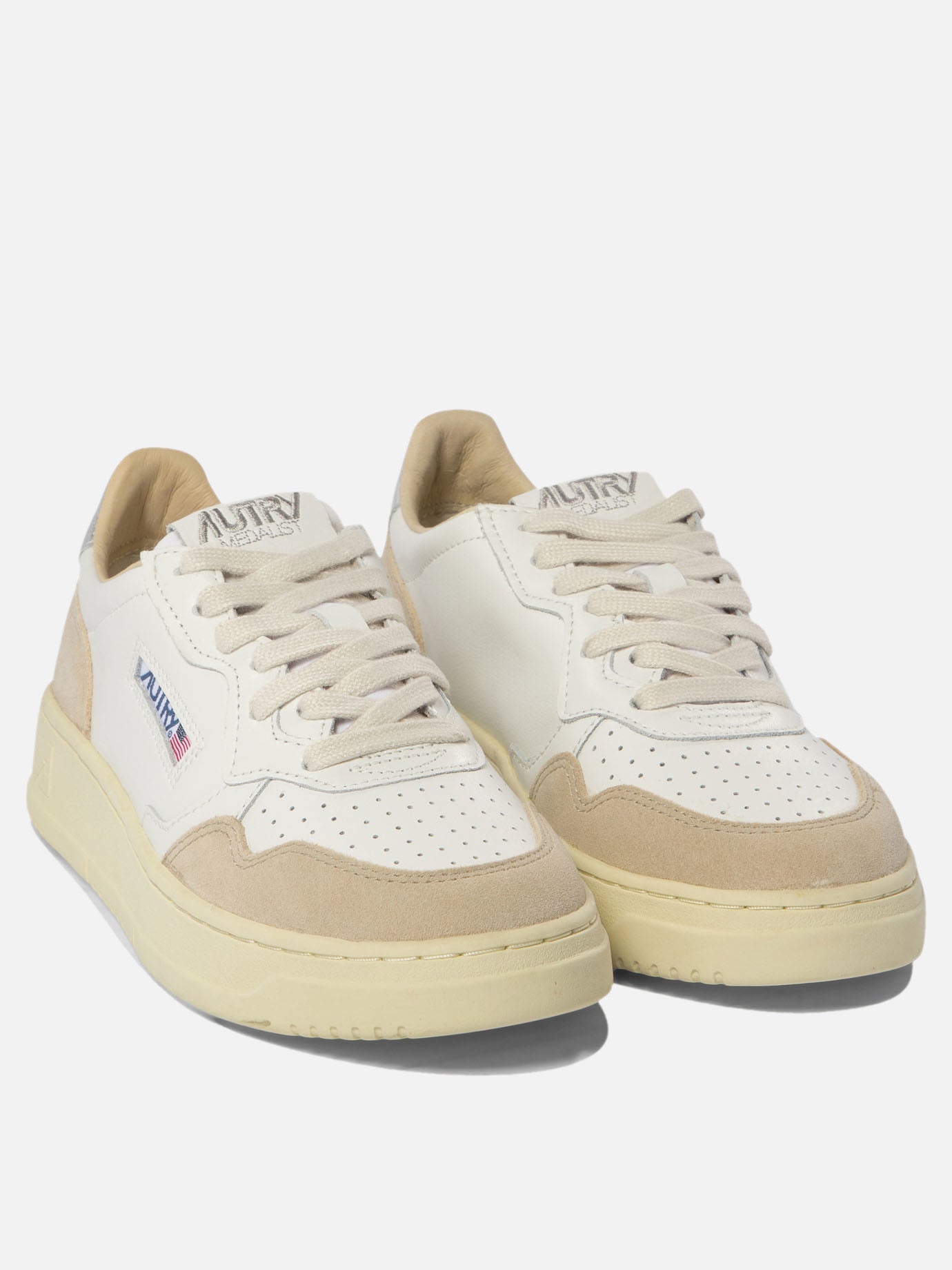 Sneaker basse 100% cow leather - 100% rubber  Bianco - Autry Donna | PDP | VIETTI Online Store | thumbnail_2