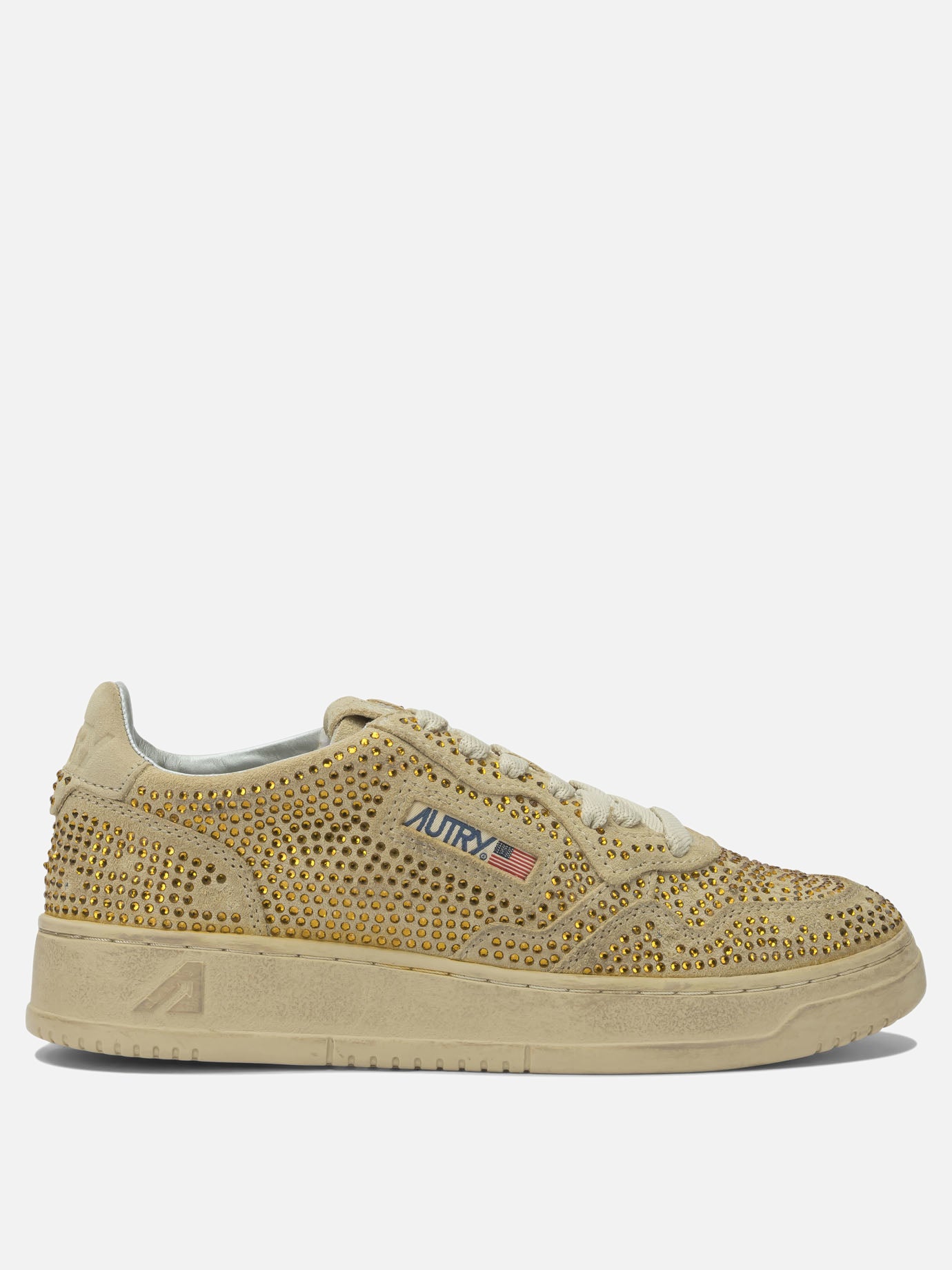 Low top sneakers 100% cow leather - 100% rubber  Beige - Autry Women | PDP | VIETTI Online Store | Zoom-Modal
