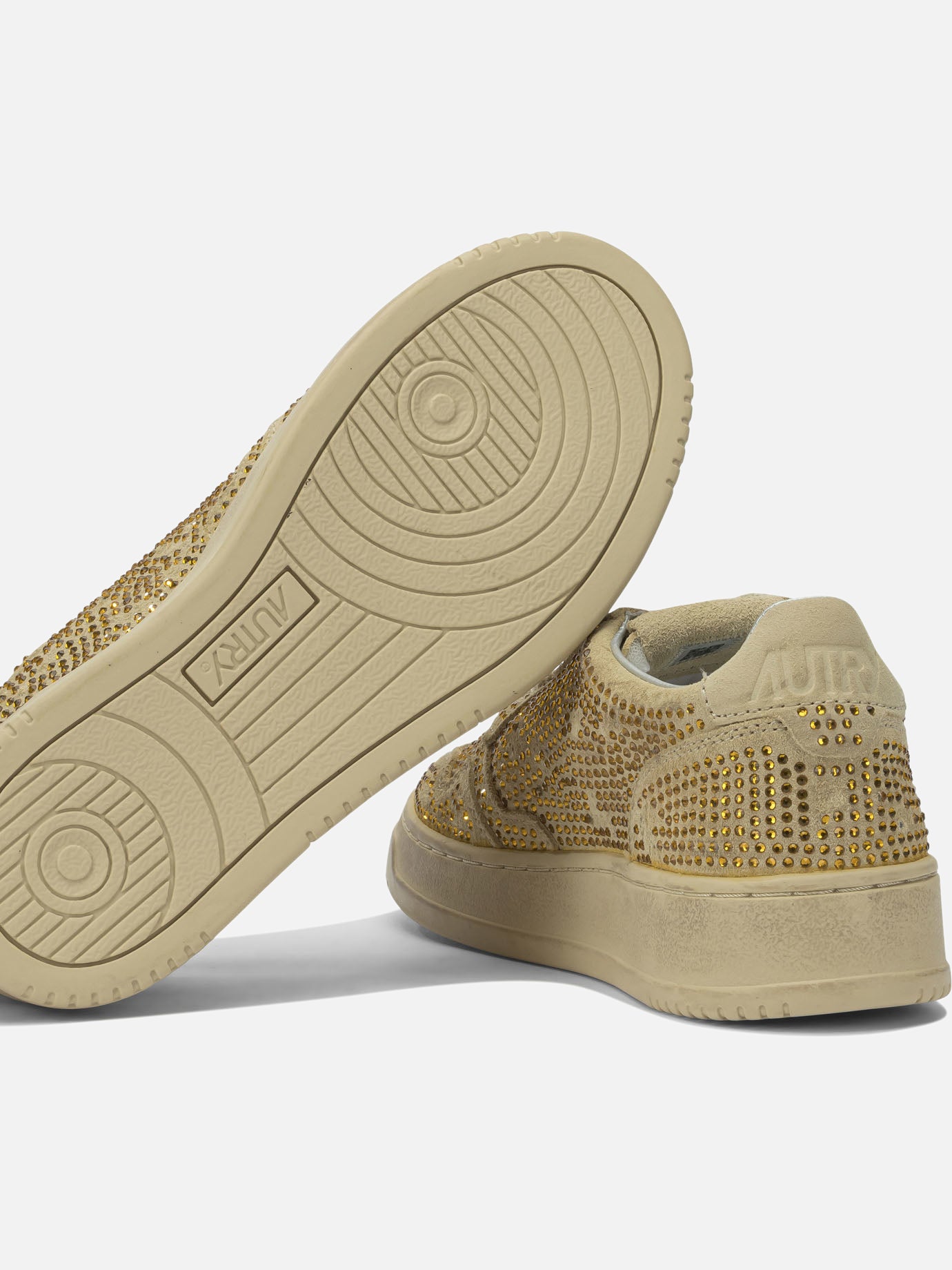Low top sneakers 100% cow leather - 100% rubber  Beige - Autry Women | PDP | VIETTI Online Store | thumbnail_5