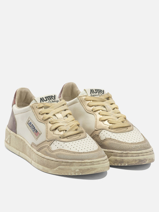 Sneaker basse 100% synthetic leather - 100% rubber  Bianco - Autry Donna | PDP | VIETTI Online Store | 2

