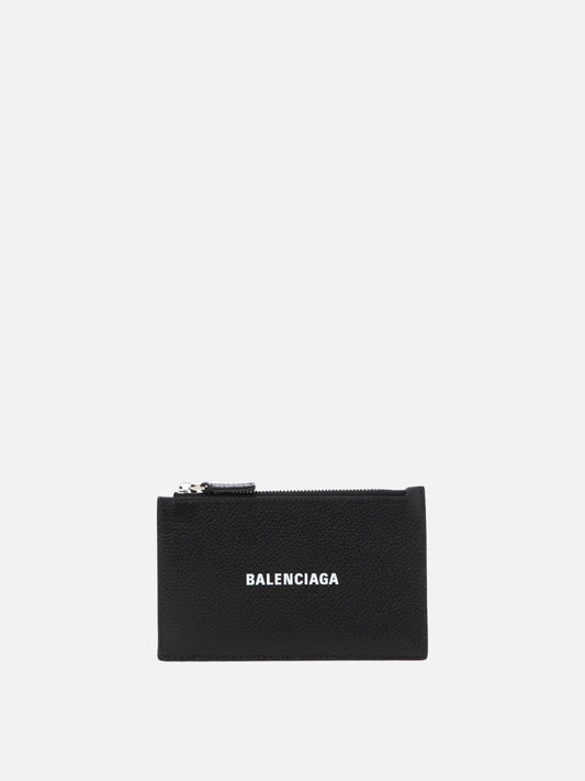 Card holders 100% calf leather  Black - Balenciaga Men | PLP | VIETTI Online Store 
