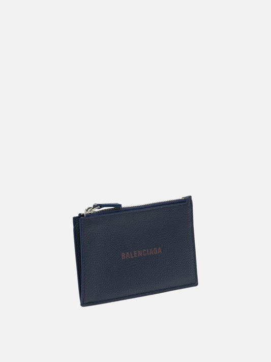 Card holders 100% calf leather  Blue - Balenciaga Men | PLP | VIETTI Online Store | 2
