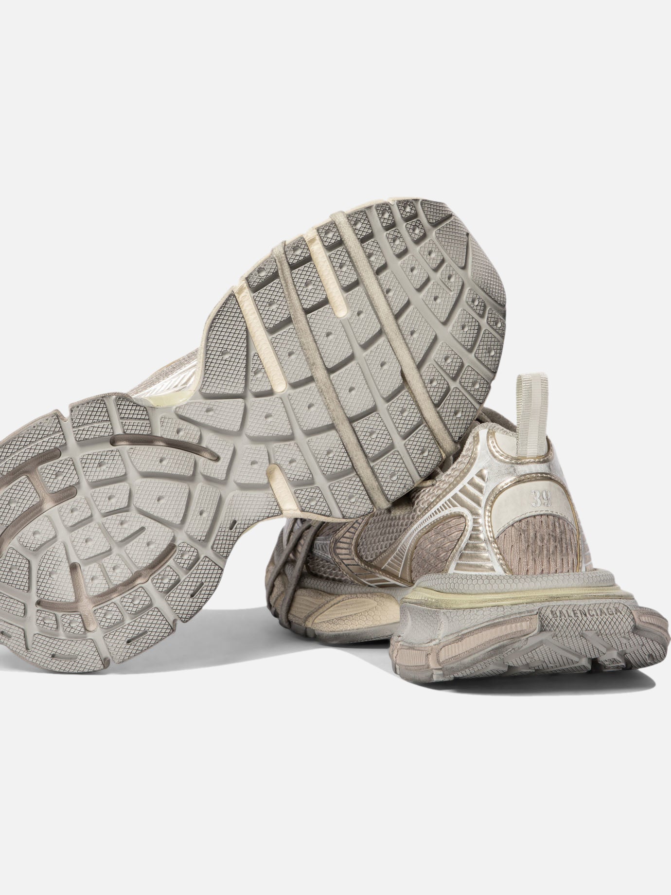 Sneaker basse 55% polyurethane 45% polyester - 100% rubber  Bianco - Balenciaga Donna | PDP | VIETTI Online Store | thumbnail_5