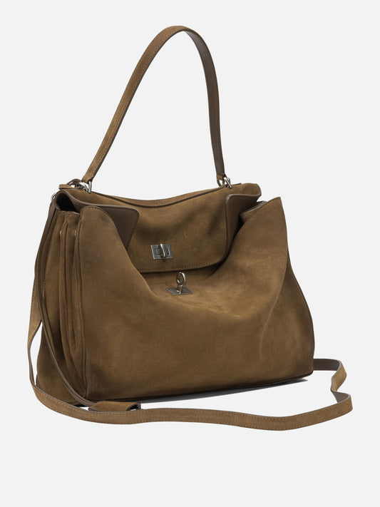 Medium bags Solid colour  Brown - Balenciaga Women | PDP | VIETTI Online Store | 2
