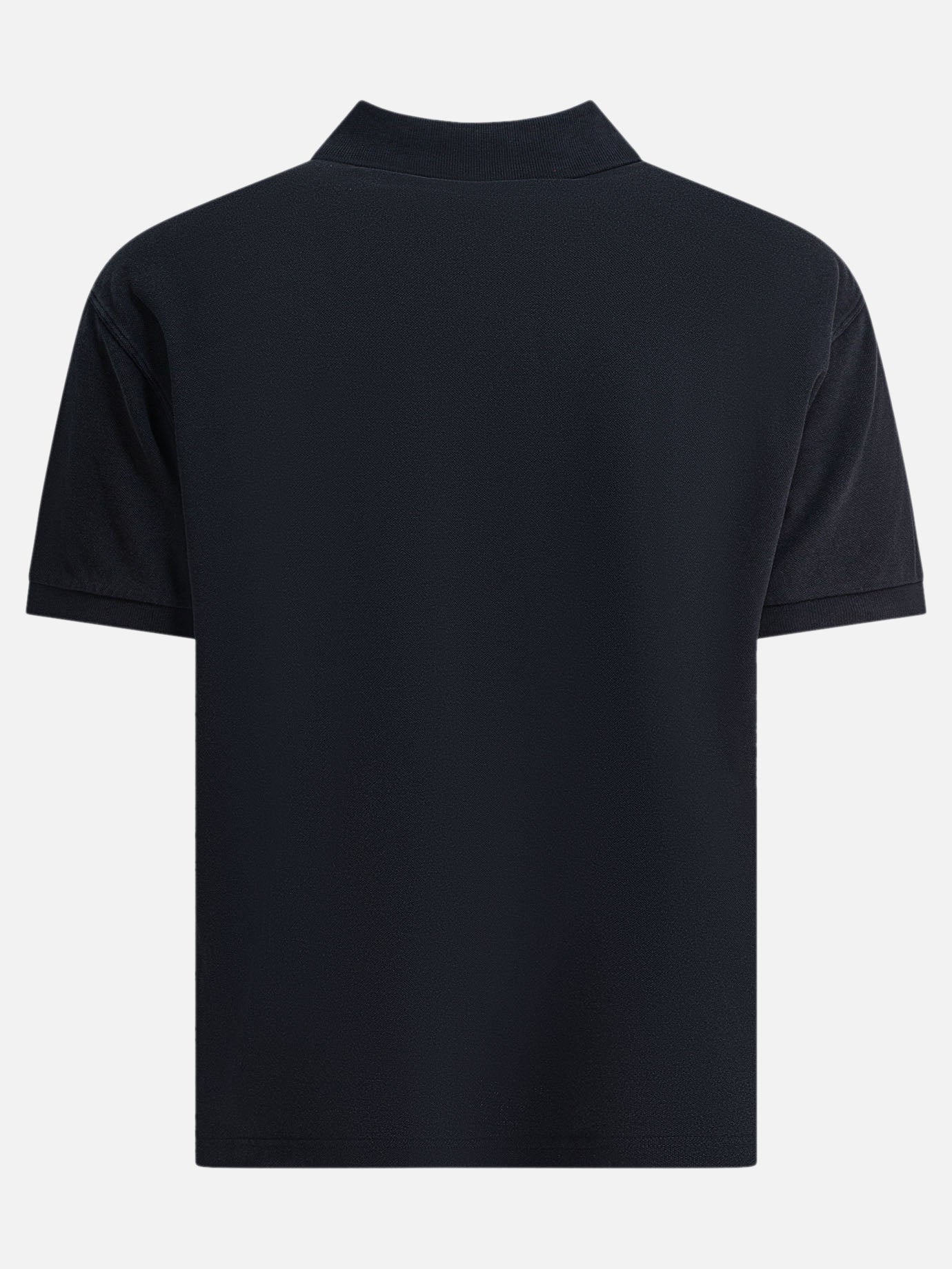 Polo con bottoni Solid colour  Nero - Balenciaga Uomo | PDP | VIETTI Online Store | Zoom-Modal_2
