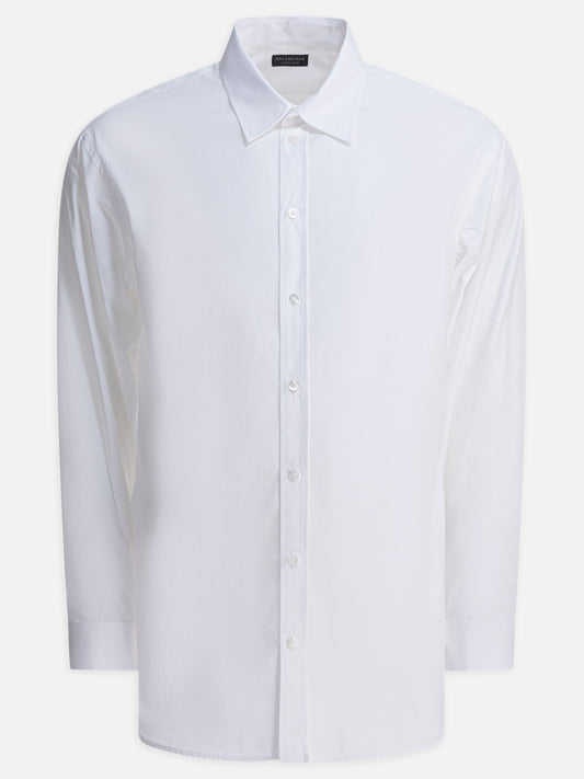 Formal shirts Solid colour  White - Balenciaga Men | PLP | VIETTI Online Store 
