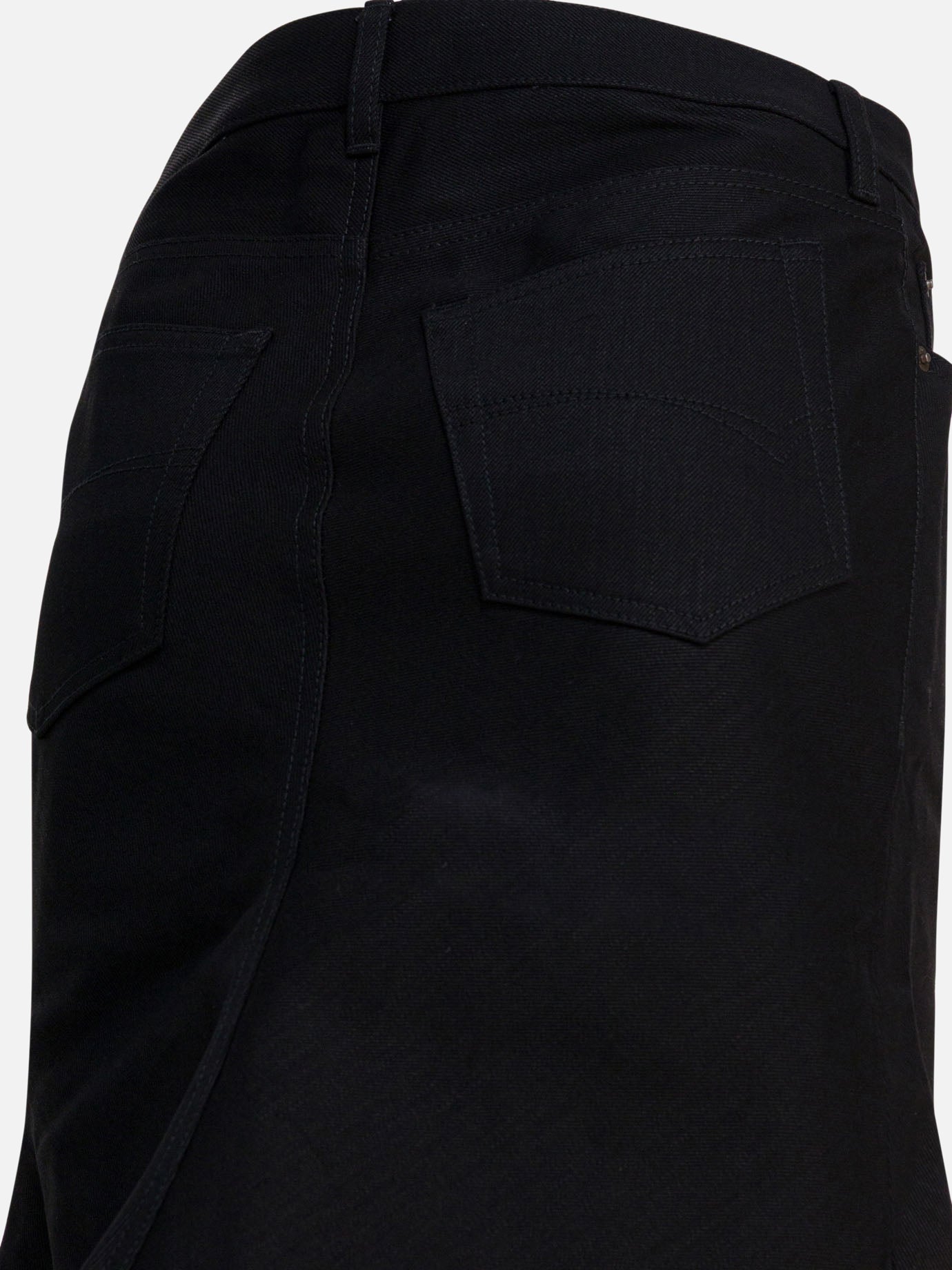 Gonne midi Solid colour  Nero - Balenciaga Donna | PDP | VIETTI Online Store | Zoom-Modal_4
