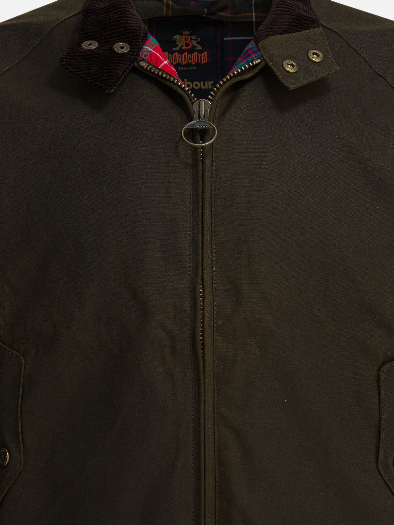 Bomber jackets Solid colour  Green - Baracuta Men | PDP | VIETTI Online Store | thumbnail_3