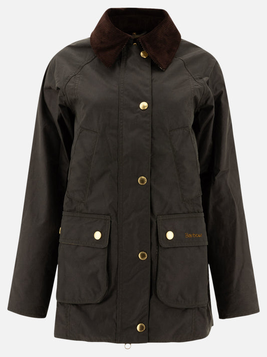 Giacche leggere & Trapuntate Solid colour  Verde - Barbour Donna | PDP | VIETTI Online Store 
