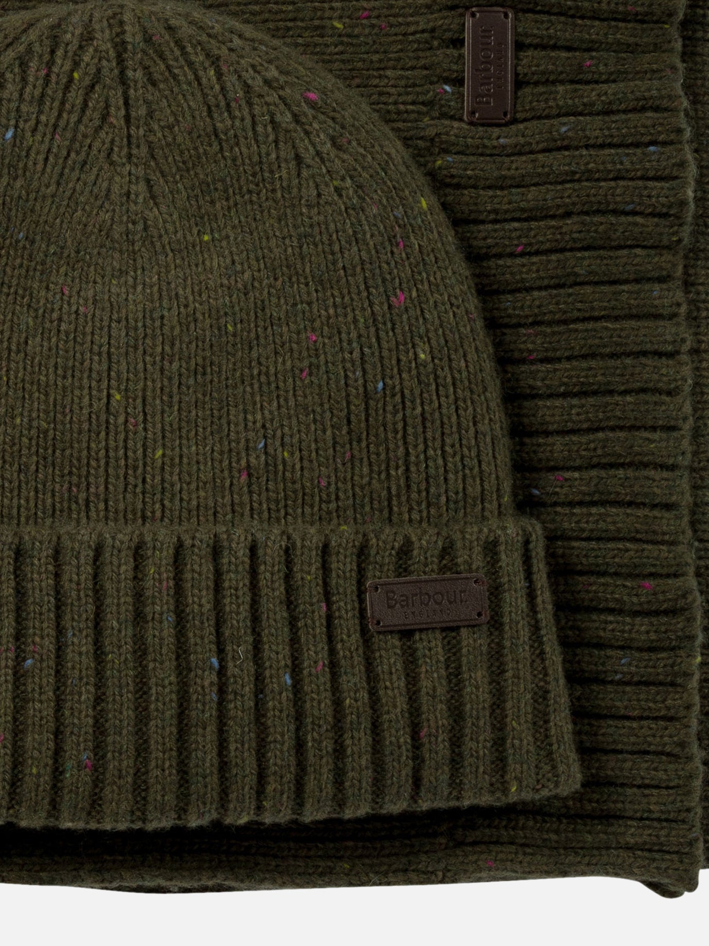 Classic scarves 45% acrylic 40% wool 15% polyamide  Green - Barbour Men | PDP | VIETTI Online Store | Zoom-Modal_2
