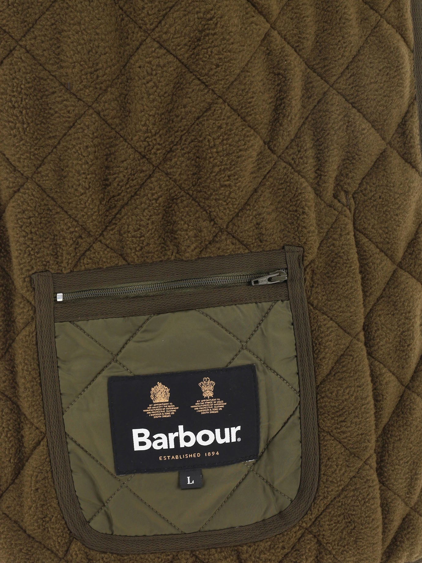 Giacche smanicate Solid colour  Verde - Barbour Uomo | PDP | VIETTI Online Store | Zoom-Modal_6
