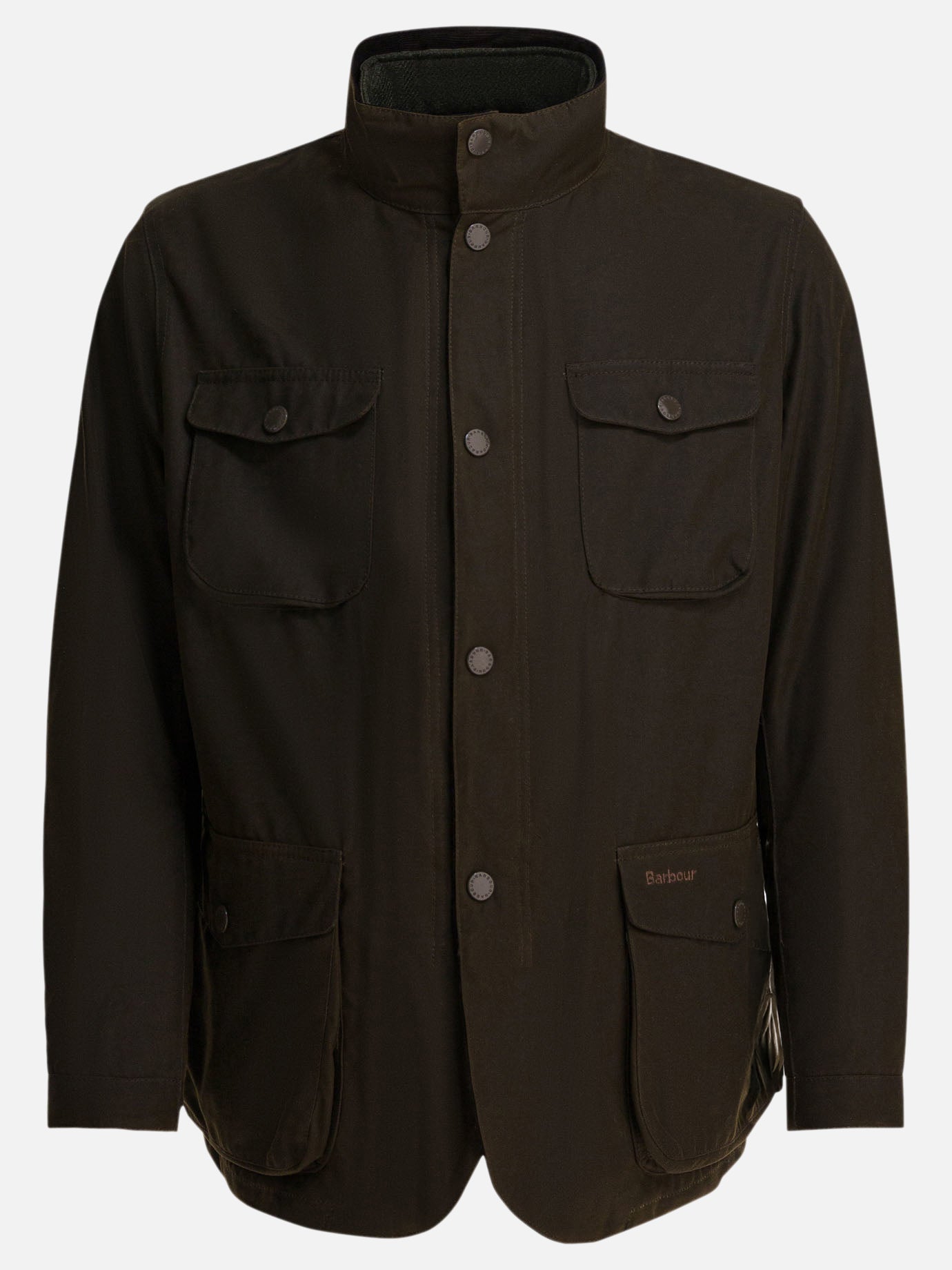 Giacche leggere & Trapuntate Solid colour  Verde - Barbour Uomo | PDP | VIETTI Online Store | Zoom-Modal
