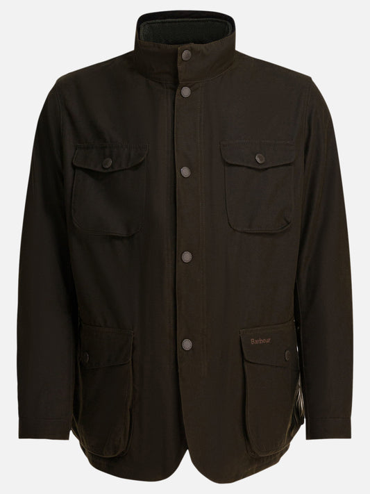 Giacche leggere & Trapuntate Solid colour  Verde - Barbour Uomo | PDP | VIETTI Online Store 
