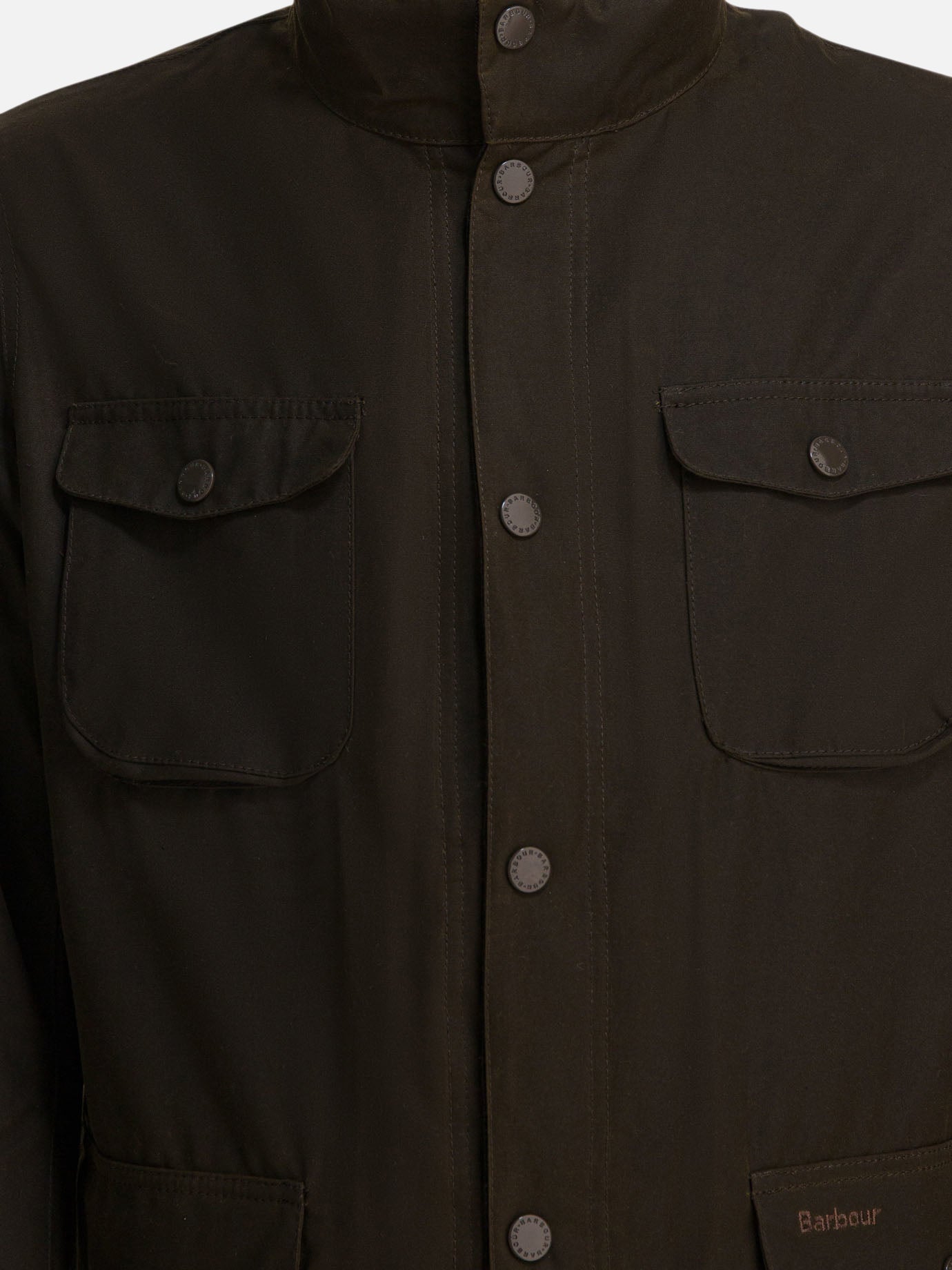 Giacche leggere & Trapuntate Solid colour  Verde - Barbour Uomo | PDP | VIETTI Online Store | thumbnail_3