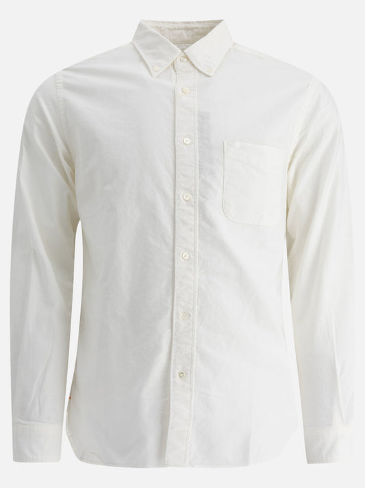 Casual shirts Solid colour  White - Beams Plus Men | PDP | VIETTI Online Store 
