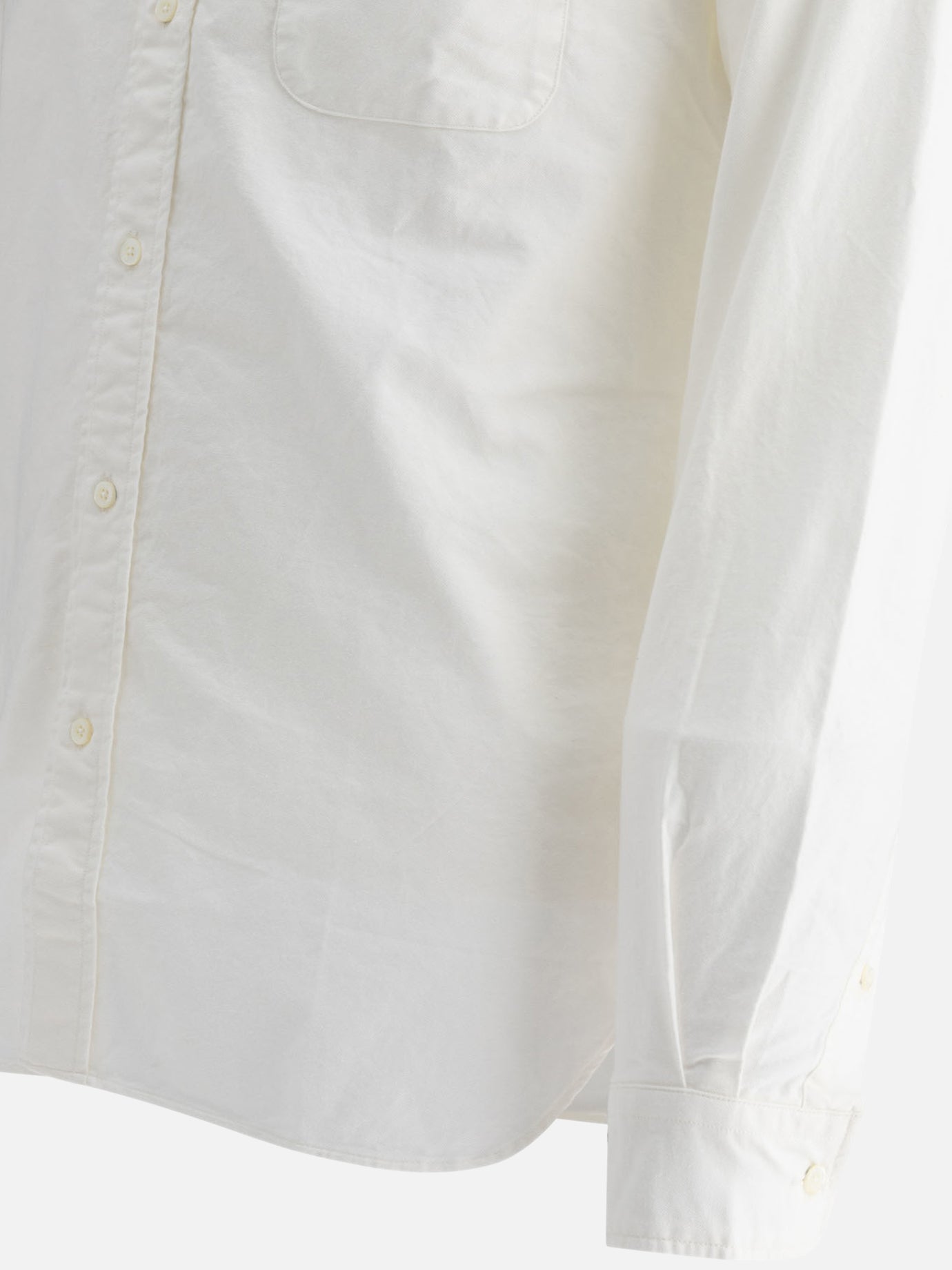 Casual shirts Solid colour  White - Beams Plus Men | PDP | VIETTI Online Store | thumbnail_4