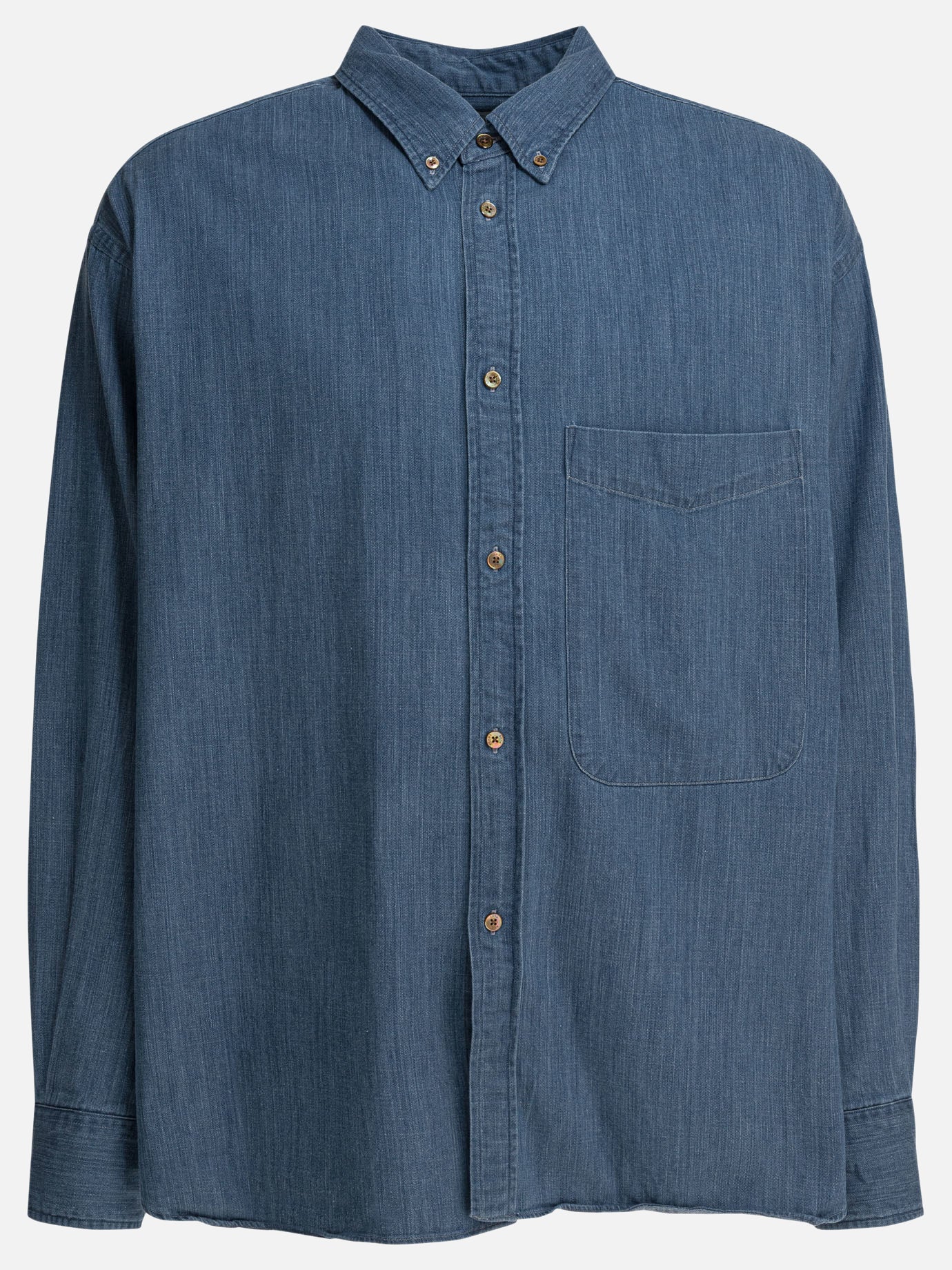 Casual shirts Solid colour  Light blue - Beams Plus Men | PDP | VIETTI Online Store | Zoom-Modal
