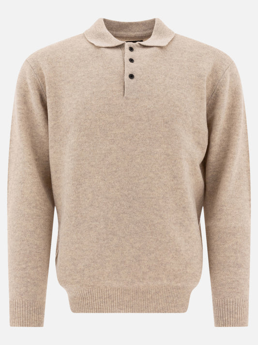 Polo shirts with buttons Solid colour  Beige - Beams Plus Men | PDP | VIETTI Online Store 
