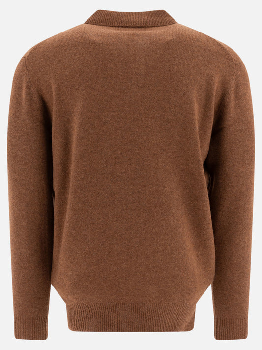 Polo shirts with buttons Solid colour  Brown - Beams Plus Men | PDP | VIETTI Online Store | 2
