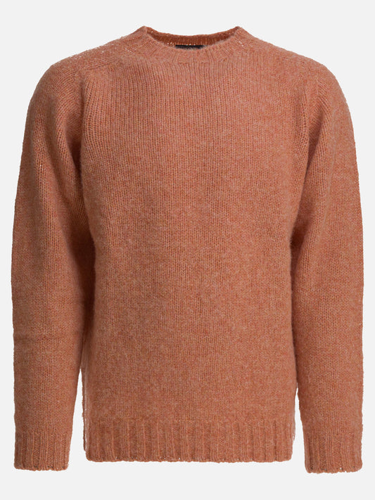 Crewneck sweaters Solid colour  Orange - Beams Plus Men | PLP | VIETTI Online Store 
