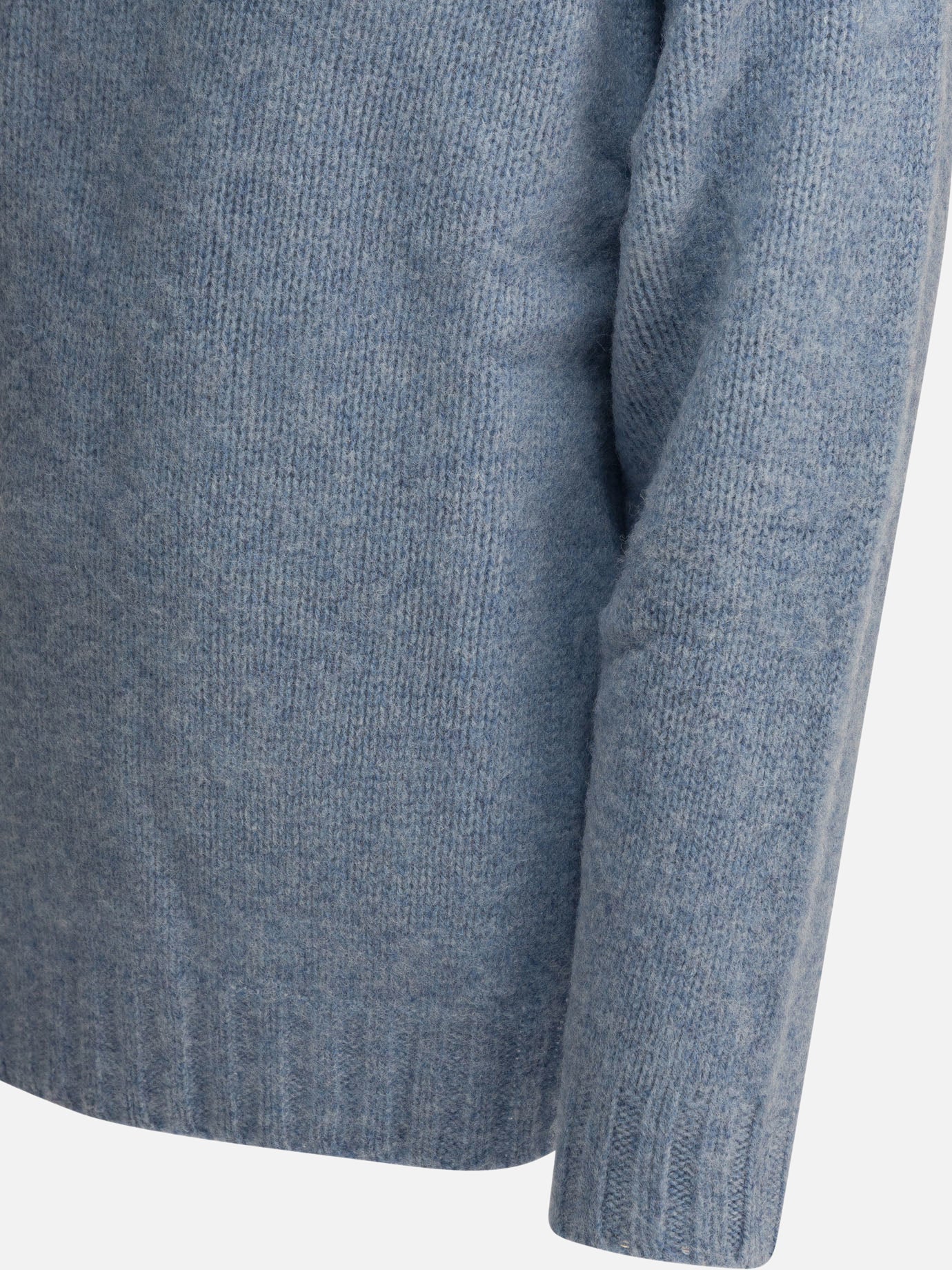 Crewneck sweaters Solid colour  Light blue - Beams Plus Men | PDP | VIETTI Online Store | thumbnail_4