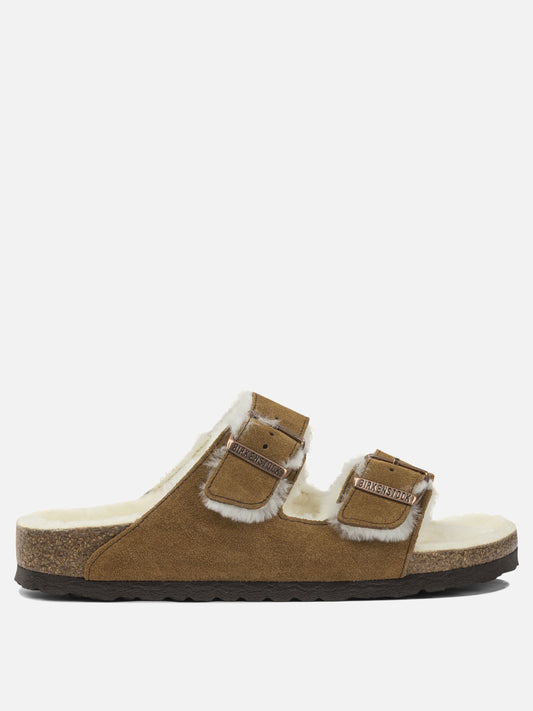 Sandali bassi 100% leather  Beige - Birkenstock Donna | PLP | VIETTI Online Store 
