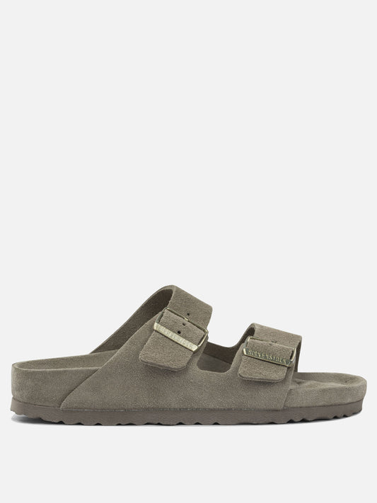 Sandali bassi 100% leather  Grigio - Birkenstock Donna | PLP | VIETTI Online Store 
