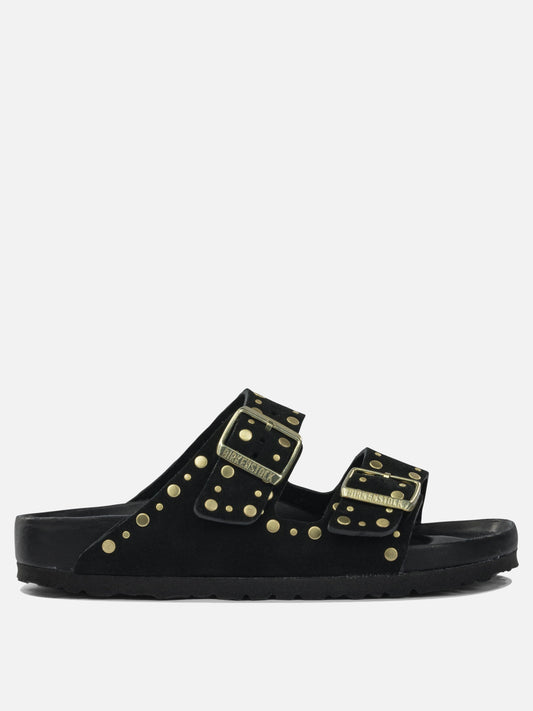 Sandali bassi 100% leather  Nero - Birkenstock Donna | PLP | VIETTI Online Store 

