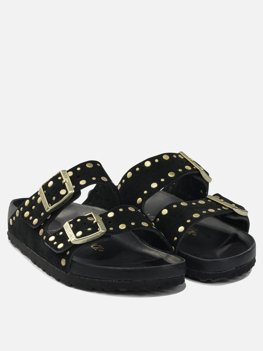 Sandali bassi 100% leather  Nero - Birkenstock Donna | PLP | VIETTI Online Store | 2
