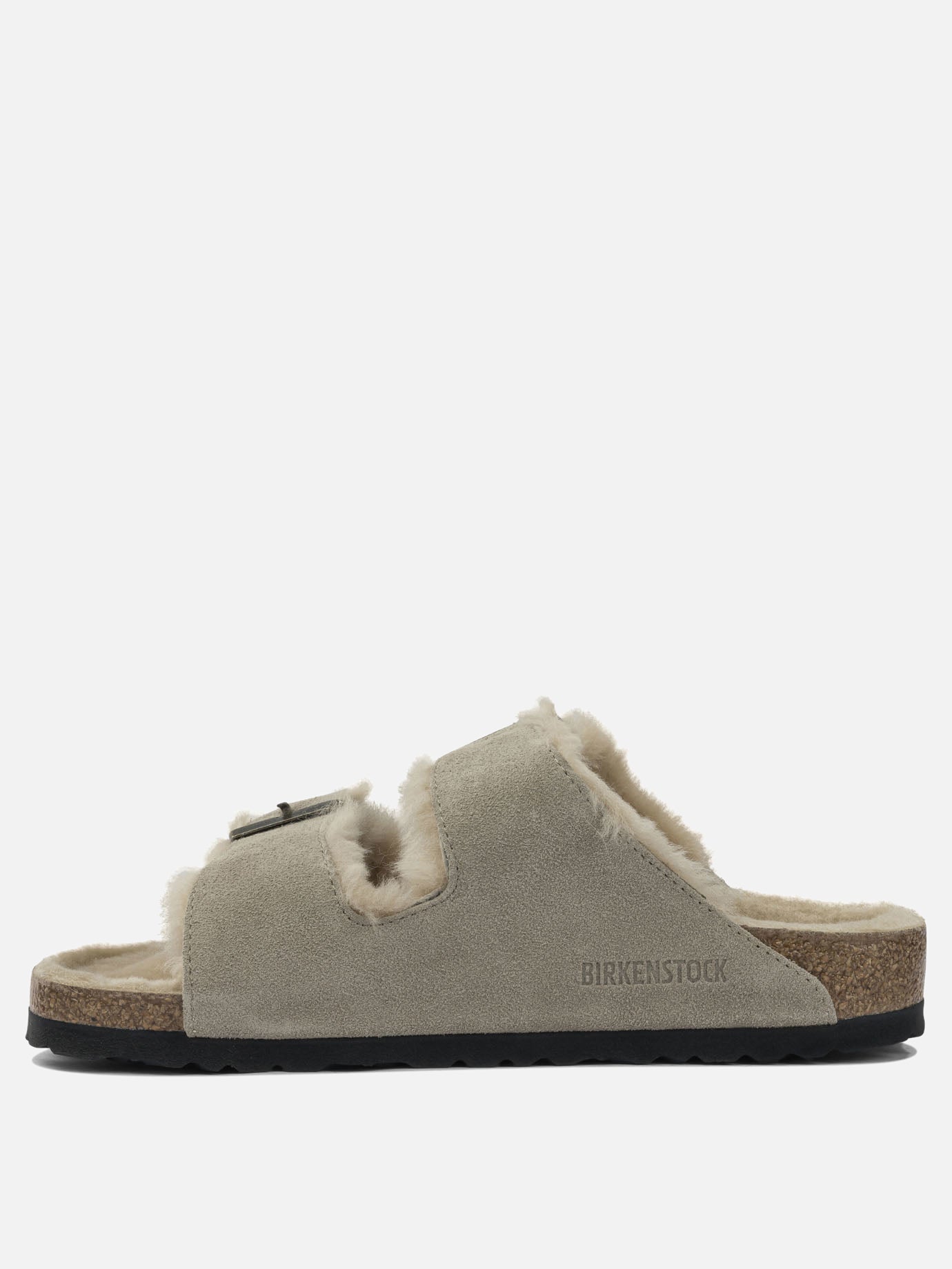 Sandali bassi 100% leather  Grigio - Birkenstock Donna | PDP | VIETTI Online Store | thumbnail_3