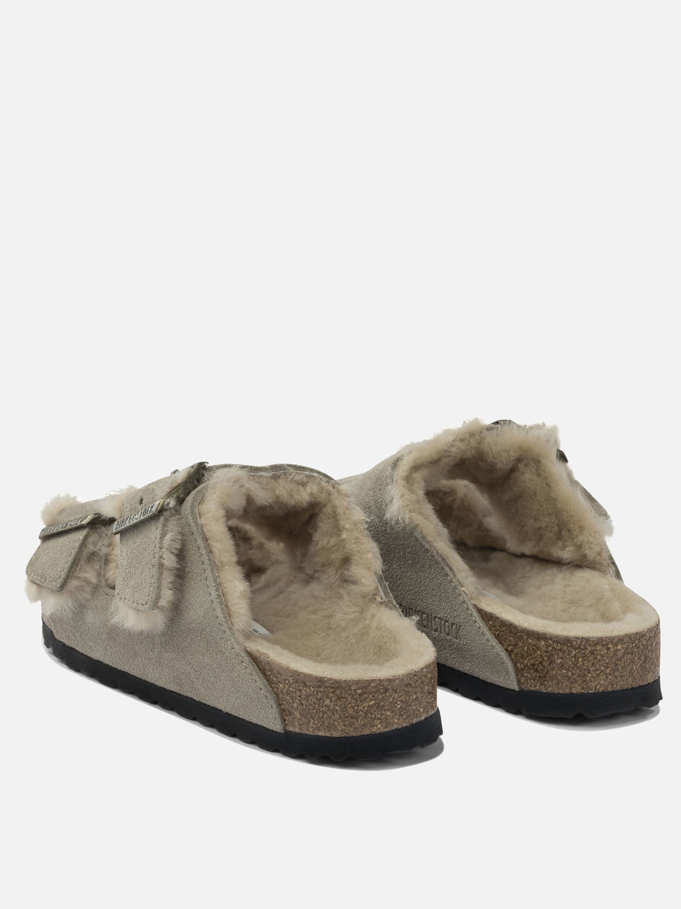 Sandali bassi 100% leather  Grigio - Birkenstock Donna | PDP | VIETTI Online Store | thumbnail_4