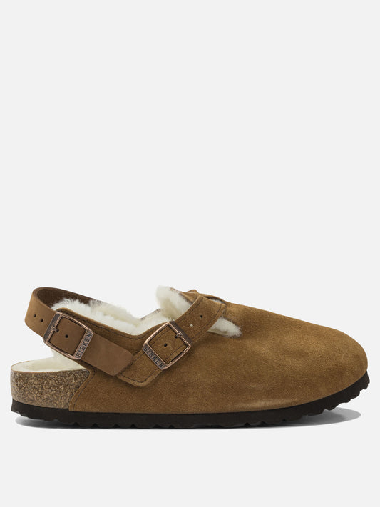 Sandali bassi 100% leather  Beige - Birkenstock Donna | PLP | VIETTI Online Store 
