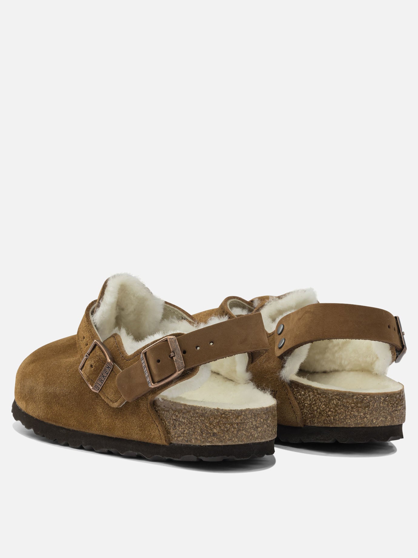 Sandali bassi 100% leather  Beige - Birkenstock Donna | PDP | VIETTI Online Store | thumbnail_4